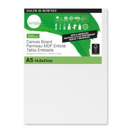 Carton entoilé coton A5 dans le groupe Matériels d'artistes / L'atelier / Panneau Canevas chez Pen Store (133832)