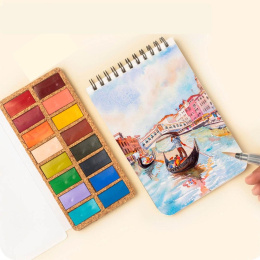 Peinture Aquarelle Spring 16 couleurs dans le groupe Matériels d'artistes / Couleurs de l'artiste / Peinture aquarelle chez Pen Store (133836)