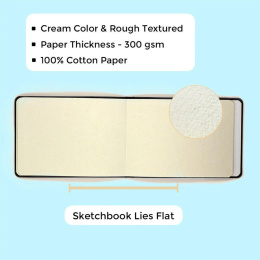 Sketchbook A5 100% Coton 300g dans le groupe Papiers & Blocs / Bloc Artiste / Cahiers d'esquisses chez Pen Store (133839)