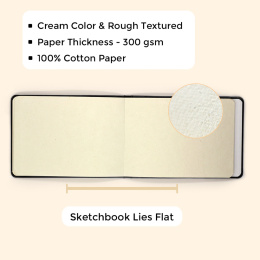 Sketchbook Square 100% Coton 300g dans le groupe Papiers & Blocs / Bloc Artiste / Cahiers d'esquisses chez Pen Store (133840)