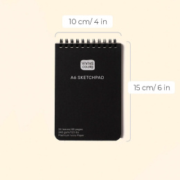 Sketchpad A6 240g dans le groupe Papiers & Blocs / Bloc Artiste / Papier pour aquarelle chez Pen Store (133842)