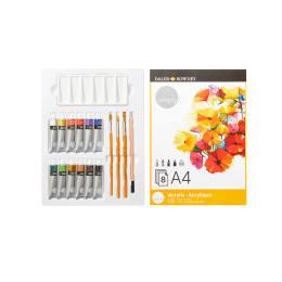 Simply Set d'acrylique 25 pcs dans le groupe Matériels d'artistes / Couleurs de l'artiste / Peinture acrylique chez Pen Store (133861)