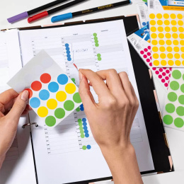 Étiquettes universelles Ø13mm rondes 240 pcs dans le groupe Loisirs créatifs / Organiser / Bureau à domicile chez Pen Store (133980_r)