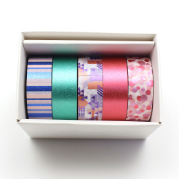 Washi-band Gift Box Bright dans le groupe Loisirs créatifs / Accessoires Hobby / Washi Tape chez Pen Store (134043)