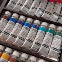 Horadam Aquarell Wooden Box 24x15 ml dans le groupe Matériels d'artistes / Couleurs de l'artiste / Peinture aquarelle chez Pen Store (134340)