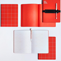 Notebook Break The Grid L Light - Red dans le groupe Papiers & Blocs / Écrire et consigner / Carnets chez Pen Store (134351)