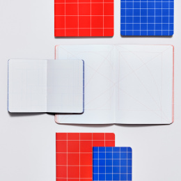 Notebook Break The Grid L Light - Red dans le groupe Papiers & Blocs / Écrire et consigner / Carnets chez Pen Store (134351)