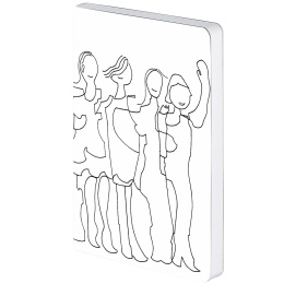 Notebook Graphic S - Friends by Myriam Beltz dans le groupe Papiers & Blocs / Écrire et consigner / Carnets chez Pen Store (134357)