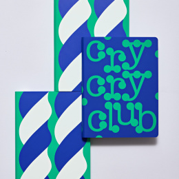 Notebook Graphic L - Cry Cry Club dans le groupe Papiers & Blocs / Écrire et consigner / Carnets chez Pen Store (134361)