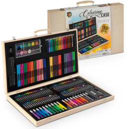 Coffret de coloriage en bois 180 pièces dans le groupe Kids / Amusement et apprentissage / Boîtes de bricolage chez Pen Store (134419)