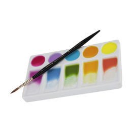 Artists palette rectangulaire en porcelaine 22x20 cm dans le groupe Matériels d'artistes / L'atelier / Palettes chez Pen Store (134469)