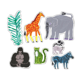 Sticker pack Miroco Machiko Animals dans le groupe Loisirs créatifs / Former / Stickers chez Pen Store (134523)