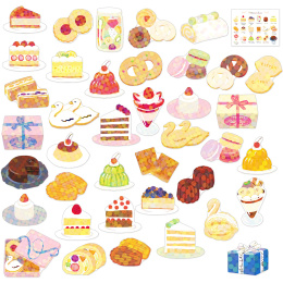 Hako Stickers Patisserie dans le groupe Loisirs créatifs / Former / Stickers chez Pen Store (134535)