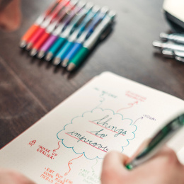 EnerGel BL77 Rollerball 07 Lot de 6 dans le groupe Stylos / Écrire / Stylos encre chez Pen Store (134573)