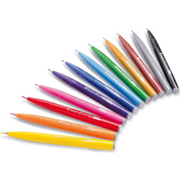 Brush Sign Pen Lot de 12 Basic colours dans le groupe Stylos / Crayons d'artistes / Feutres chez Pen Store (134578)