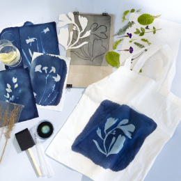 DIY-kit Cyanotype Créez vos propres impressions cyanotypes dans le groupe Loisirs créatifs / Techniques / Cyanotype chez Pen Store (134599)