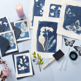 DIY-kit Cyanotype Créez vos propres impressions cyanotypes dans le groupe Loisirs créatifs / Techniques / Cyanotype chez Pen Store (134599)