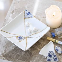 DIY Kintsugi Reparatieset Plats en porcelaine dans le groupe Loisirs créatifs / Techniques / Kintsugi chez Pen Store (134607)