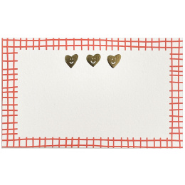 Cartes avec enveloppes paquet de 5 Coeurs dans le groupe Loisirs créatifs / Fêtes et saisons / Cartes et enveloppes chez Pen Store (134631)