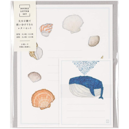 Papier à lettres Yusuke Yonezu Whale dans le groupe Loisirs créatifs / Fêtes et saisons / Cartes et enveloppes chez Pen Store (134643)