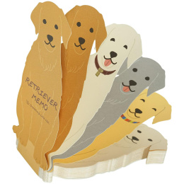 Golden Retriever Memo dans le groupe Papiers & Blocs / Écrire et consigner / Post-it et blocs-notes chez Pen Store (134654)