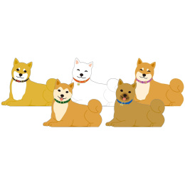 Shiba Memo dans le groupe Papiers & Blocs / Écrire et consigner / Post-it et blocs-notes chez Pen Store (134656)