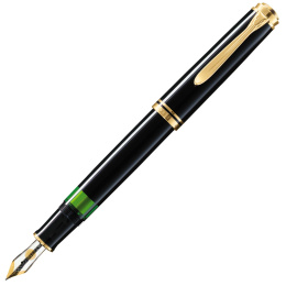 Stylo-plume Souverän M400 Black dans le groupe Stylos / Stylo haute de gamme / Stylo à plume chez Pen Store (134760_r)