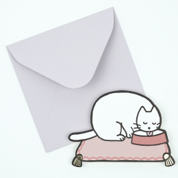 Cartes avec enveloppes paquet de 5 Chats dans le groupe Loisirs créatifs / Fêtes et saisons / Cartes et enveloppes chez Pen Store (134797)