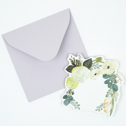 Cartes avec enveloppes paquet de 5 Fleurs dans le groupe Loisirs créatifs / Fêtes et saisons / Cartes et enveloppes chez Pen Store (134818)