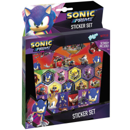 Ensemble d'autocollants Sonic dans le groupe Kids / Amusement et apprentissage / Autocollants chez Pen Store (134896)