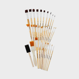 Ensemble de pinceaux 35 pièces dans le groupe Matériels d'artistes / Pinceaux / Sets de pinceaux chez Pen Store (134898)