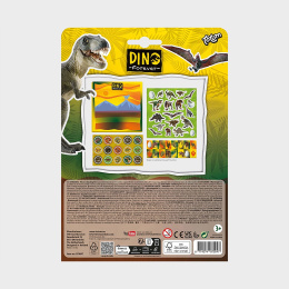 Ensemble d'autocollants dinosaures (3 ans et +) dans le groupe Kids / Amusement et apprentissage / Autocollants chez Pen Store (134915)