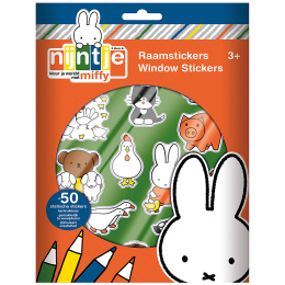 Autocollants pour fenêtres Miffy (3 ans et +) dans le groupe Kids / Amusement et apprentissage / Autocollants chez Pen Store (134921)