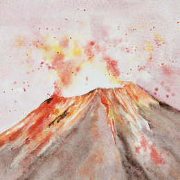 Super Granulation Set Vulcano dans le groupe Matériels d'artistes / Couleurs de l'artiste / Peinture aquarelle chez Pen Store (134960)