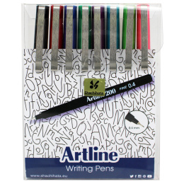 Fineliner 200 0.4 mm Lot de 8 dans le groupe Stylos / Écrire / Feutres Fineliners chez Pen Store (134991)