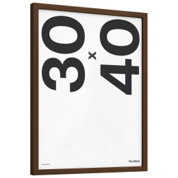 Cadre en bois couleur noyer 30x40 cm dans le groupe Loisirs créatifs / Organiser / Cadres / Cadres couleur noyer chez Pen Store (135072)