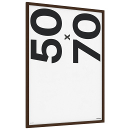 Cadre en bois couleur noyer 50x70 cm dans le groupe Loisirs créatifs / Organiser / Cadres / Cadres couleur noyer chez Pen Store (135076)
