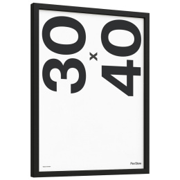 Cadre en bois noir 30x40 cm dans le groupe Loisirs créatifs / Organiser / Cadres / Cadres noirs chez Pen Store (135084)