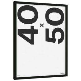 Cadre en bois noir 40x50 cm dans le groupe Loisirs créatifs / Organiser / Cadres / Cadres noirs chez Pen Store (135086)