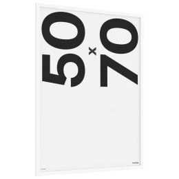 Cadre en bois blanc 50x70 dans le groupe Loisirs créatifs / Organiser / Cadres / Cadres blancs chez Pen Store (135100)