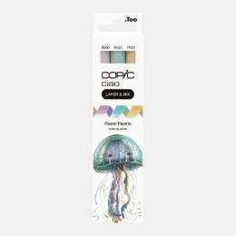 Ciao Layer & Mix 2D Starter Set Pastel dans le groupe Stylos / Crayons d'artistes / Feutres d'illustrations chez Pen Store (135132)