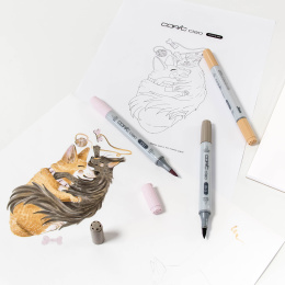 Ciao Layer & Mix 2D Starter Set Pet dans le groupe Stylos / Crayons d'artistes / Feutres d'illustrations chez Pen Store (135133)