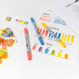 Ciao Layer & Mix 2D Starter Set Brilliant dans le groupe Stylos / Crayons d'artistes / Feutres d'illustrations chez Pen Store (135134)