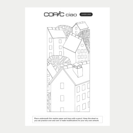 Ciao Layer & Mix 2D Starter Set Architect dans le groupe Stylos / Crayons d'artistes / Feutres d'illustrations chez Pen Store (135135)