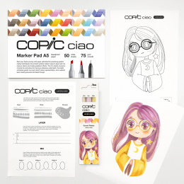 Ciao Layer & Mix Manga Starter Set Sunset dans le groupe Stylos / Crayons d'artistes / Feutres d'illustrations chez Pen Store (135139)