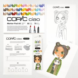 Ciao Layer & Mix Manga Starter Set Natural dans le groupe Stylos / Crayons d'artistes / Feutres d'illustrations chez Pen Store (135140)