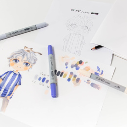 Ciao Layer & Mix Manga Starter Set Serene dans le groupe Stylos / Crayons d'artistes / Feutres d'illustrations chez Pen Store (135141)