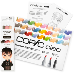 Ciao Layer & Mix Manga Starter Set Warm dans le groupe Stylos / Crayons d'artistes / Feutres d'illustrations chez Pen Store (135142)