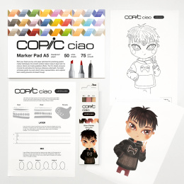 Ciao Layer & Mix Manga Starter Set Warm dans le groupe Stylos / Crayons d'artistes / Feutres d'illustrations chez Pen Store (135142)