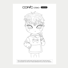 Ciao Layer & Mix Manga Starter Set Warm dans le groupe Stylos / Crayons d'artistes / Feutres d'illustrations chez Pen Store (135142)